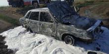 Фото новости: В Баштанском районе на дороге загорелся автомобиль Свежие новости: В Баштанском районе на дороге загорелся автомобиль
