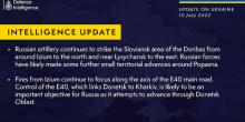 Фото новости: Розвідка Британії назвала важливу ціль Росії на Донеччині Свежие новости: Розвідка Британії назвала важливу ціль Росії на Донеччині