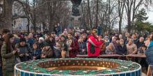 Свежие новости: Мегакалач: в центре Одессы угощали 500-килограммовой «Ночью перед Рождеством»