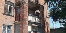 Свежие новости: В Николаеве упал балкон 4-го этажа