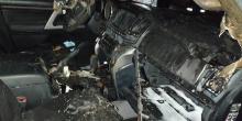 Свежие новости: В Николаеве сгорел припаркованный автомобиль  Toyota Land Cruiser