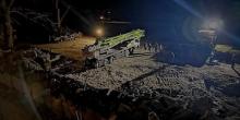 Фото новости: На Николаевщине спасатели продолжают разбирать завалы разбомбленного облсовета Свежие новости: На Николаевщине спасатели продолжают разбирать завалы разбомбленного облсовета