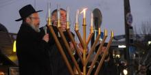 Свежие новости: В Николаеве еврейская община зажгла первые свечи Хануки