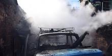 Фото новости: В Варваровке сгорел гараж с автомобилем Свежие новости: В Варваровке сгорел гараж с автомобилем