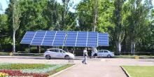 Свежие новости: В Николаеве временно установили солнечную батарею