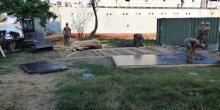 Свежие новости: Американці в Очакові розпочали будівництво морського операційного центру