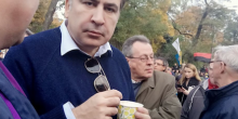 Свежие новости: Саакашвили похлебал супа с протестующими на 