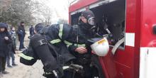 Свежие новости: Вогнеборці Єланецького та Очаківського районів області тренувались гасити пожежі в закладах освіти