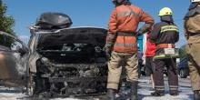 Свежие новости: В Днепре на ходу загорелось авто с детьми