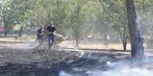 Свежие новости: В Николаеве из-за пожара огонь едва не перекинулся на автозаправку