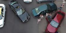 Свежие новости: Пьяная дама на Ягуаре протаранила пять авто в центре Одессы