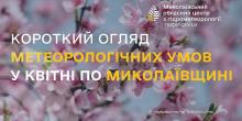 Свежие новости: Якою буде погода у квітні на Миколаївщині: прогноз синоптиків