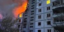 Фото новости: В Умані російська ракета потрапила в багатоповерхівку Свежие новости: В Умані російська ракета потрапила в багатоповерхівку