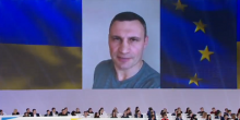 Свежие новости: На форуме Порошенко показали видеосообщение травмированного в Австрии Кличко