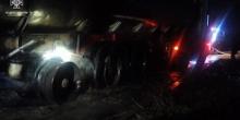 Свежие новости: Під Новим Бугом у причепа фури спалахнули шини
