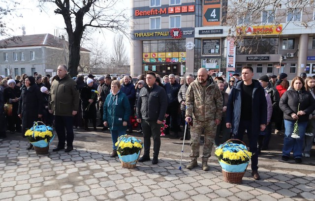 Свежие новости: У Вознесенську вшанували пам’ять захисників, які загинули в березні 2022 року