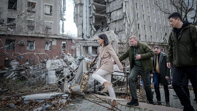 Фото новости: Російський безпілотник вистежував главу МЗС Німеччини на Миколаївщині, — BILD Свежие новости: Російський безпілотник вистежував главу МЗС Німеччини на Миколаївщині, — BILD