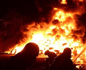 Свежие новости: В  Вознесенске горел жилой дом