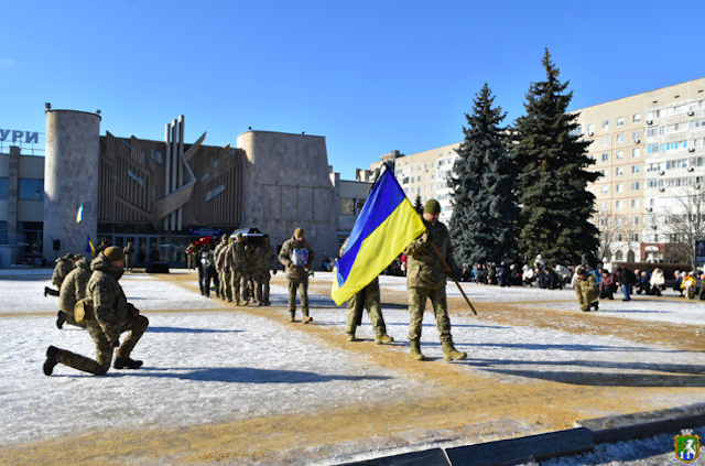Свежие новости: Південноукраїнськ попрощався зі своїм захисником Андрієм Лупаном