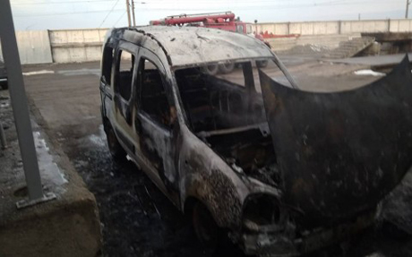 Свежие новости: В Вознесенске из-за короткого замыкания сгорел автомобиль
