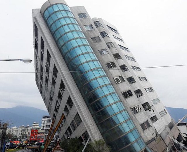 Свежие новости: В акватории вблизи острова Тайвань произошло землетрясение магнитудой 6,4