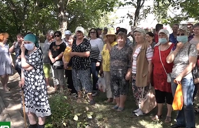 Фото новости: На Николаевщине работники ГП «Степовое» устроили акцию протеста Свежие новости: На Николаевщине работники ГП «Степовое» устроили акцию протеста
