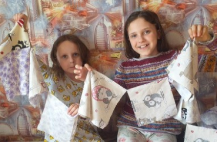 Свежие новости: В Харьковской области школьница пошила две тысячи масок и раздала их нуждающимся