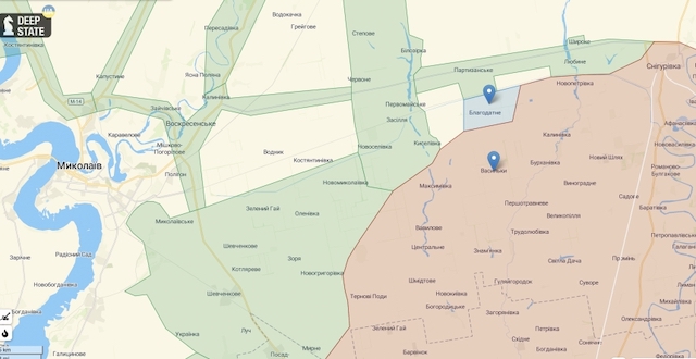 Свежие новости: Окупанти захопили околиці Благодатного