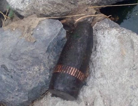 Свежие новости: В Мигие спасатели уничтожили 150-миллимметровый снаряд, найденный местным жителем