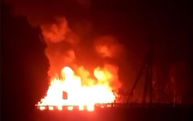 Свежие новости: У Криму спалахнула казарма з росіянами