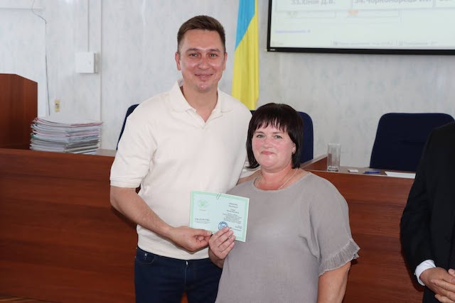 Свежие новости: П'ять працівниць КНП Вознесенська БЛ  отримали нову професійну кваліфікацію