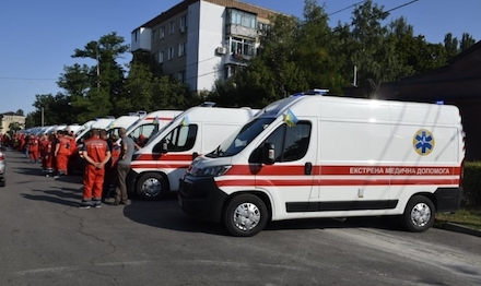 Свежие новости: В Николаевской области медики получили новые автомобили скорой помощи