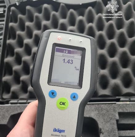 Свежие новости: Вчора миколаївські патрульні зловили чотирьох нетверезих водіїв