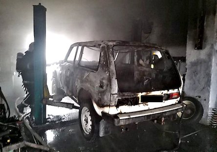 Свежие новости: В Еланце на СТО во время электросварочных работ сгорела 