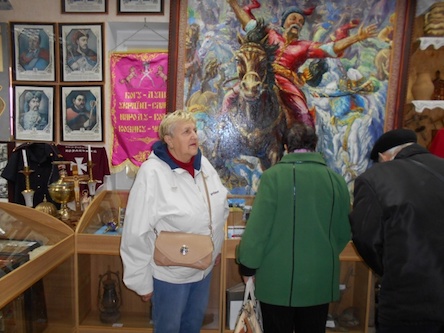 Свежие новости: Відпочиваючі відділення оздоровчо-реабілітаційних послуг відвідали Южноукраїнський міський історичний музей