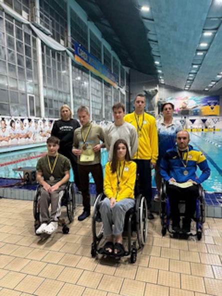 Свежие новости: Миколаївські спортсмени здобули 16 нагород на зимовому чемпіонаті України з параплавання