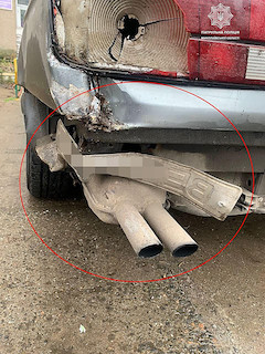 Свежие новости: У Миколаєві п’яний водій BMW після ДТП втік з номером чужої автівки