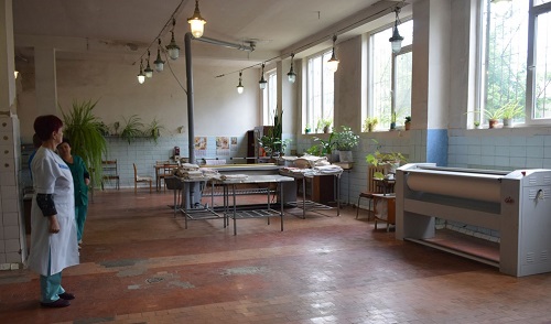 Свежие новости: В Николаевскую городскую больницу №3, в которой лечат больных COVID-19, передали дезинфицирующее стирально-сушильное оборудование