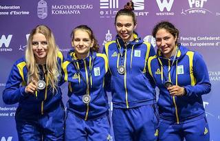 Свежие новости: Миколаївська рапіристка Полозюк здобула «срібло» командного чемпіонату Європи серед молоді