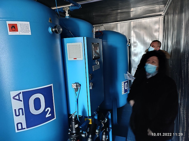 Свежие новости: В Баштанскую больницу привезли мощный кислородный генератор