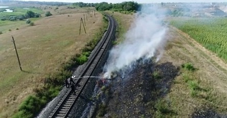 Свежие новости: На території Миколаївщини не припиняють горіти сухостої