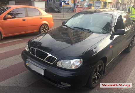 Свежие новости: В центре Николаева «Ланос» сбил бабушку на пешеходном переходе