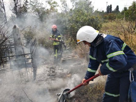 Свежие новости: В Николаеве загорелось кладбище