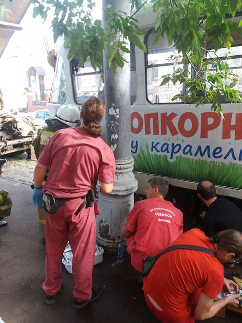 Свежие новости: В Одессе женщина попала под трамвай