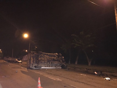 Свежие новости: ФОТО. Страшное ДТП в Вознесенске