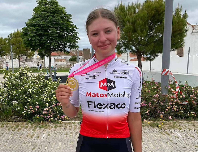 Свежие новости: Миколаївська велосипедистка виграла гонку в Португалії
