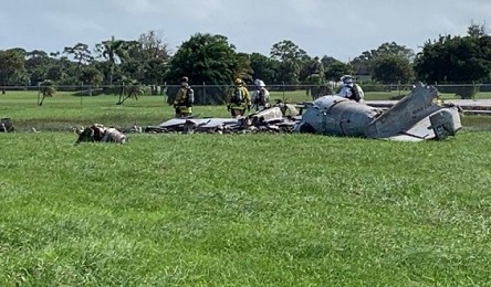 Свежие новости: ВИДЕО: На авиашоу в США разбился военный самолет