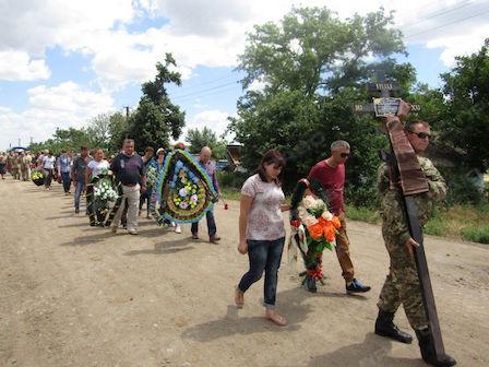 Свежие новости: На Николаевщине попрощались с 23-летним бойцом, погибшем в зоне АТО