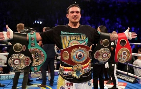 Свежие новости: Усика признали лучшим боксером года по версии WBA