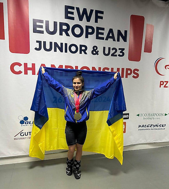 Фото новости: Миколаївська спортсменка здобула титул чемпіонки Європи з важкої атлетики серед молоді Свежие новости: Миколаївська спортсменка здобула титул чемпіонки Європи з важкої атлетики серед молоді